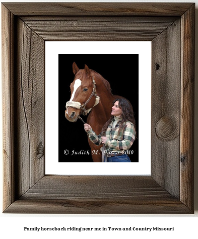 family horseback riding near me in Town and Country, Missouri